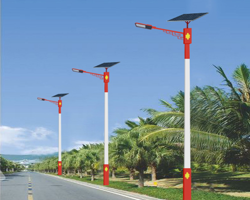 霍尔果斯民族特色路灯