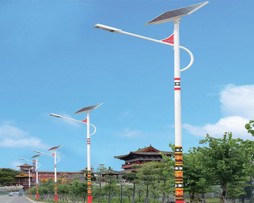 霍尔果斯民族特色路灯